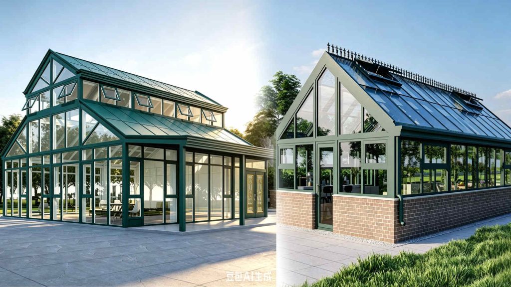 Steel Aluminum Vs. Broken Bridge Aluminum Sunrooms